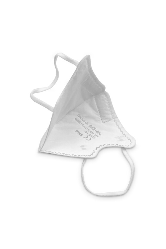 FFP2 szelep nélküli 5 rétegű arcmaszk - 5 rétegű arcmaszk - Fehér - Gyermek