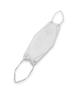 DOC TNW FFP3 CE 0598 ergonomikus maszk - FFP3 maszk (DOC TNW) - Fehér - Szelep nélküli