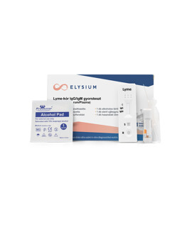 Elysium Lyme-kór IgG/IgM gyorsteszt - 1 db tesztkészlet (ujjbegyvérből) - Lejárati idő: 2027-04-30 - 1 db