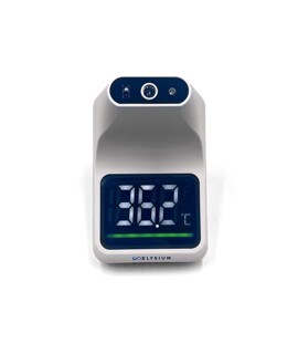 Elysium fali lázmérő - Állvány nélkül - 1 db - Fehér