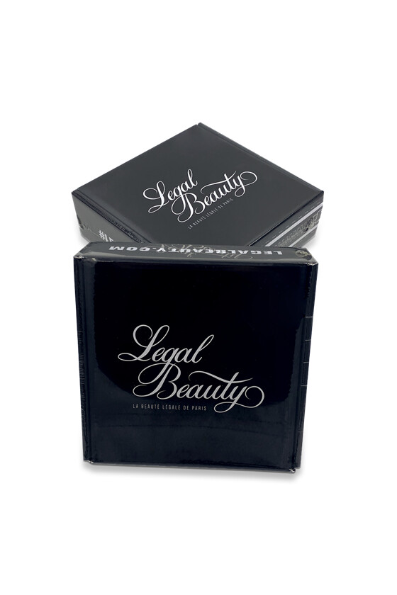 Legal Beauty FFP3 7-rétegű maszk (CE 0370) - FFP3 maszk - 5 db - Fekete - Szelep nélküli