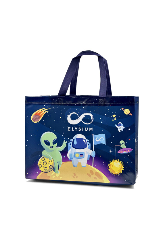 Elysium bevásárlótáska - Bevásárlótáska - Űrhajós - 40 x 30 x 17 cm