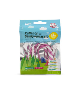 Elysium kullancs- és szúnyogriasztó - Kullancs- és szúnyogriasztó többféle típussal - Műbőr karkötő