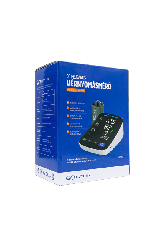 Elysium vérnyomásmérő - Vérnyomásmérő - 1 db - E6 felkaros