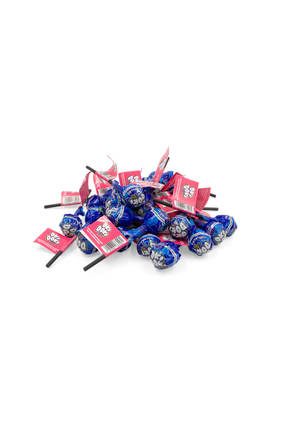 OKI DOKI KIDS multivitaminos nyalóka - Multivitaminos nyalóka - Cukormentes - 25 db - Kék málna ízesítésű