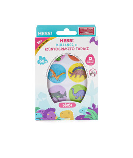 Elysium HESS! kullancs- és szúnyogriasztó dínós tapasz enyhébb aromával (0-3 éves kor között) - 60 db - 1 doboz