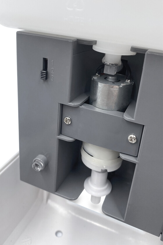 Elysium Pro professzionális, érintésmentes, 1200 ml-es adagoló - Adagoló - Gél - Fehér állvánnyal - Fehér