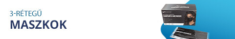3-rétegű maszkok