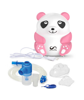 Elysium kompresszoros pink panda formájú inhalátor - AXD-302 - 1 db