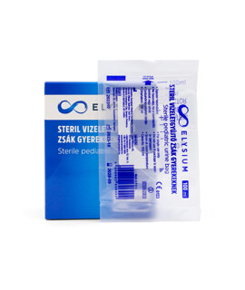 Elysium steril vizeletgyűjtő zsák - Vizeletgyűjtő zsák - 1 db - Steril vizeletgyűjtő zsák gyerekeknek - 100 ml