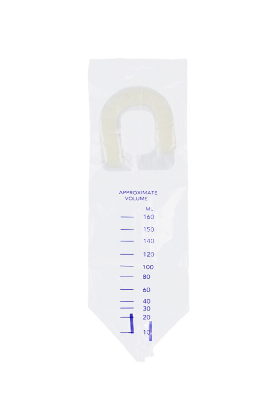 Elysium steril vizeletgyűjtő zsák - Vizeletgyűjtő zsák - 25 db - Steril szivacsbetétes vizeletgyűjtő zsák gyerekeknek - 160 ml