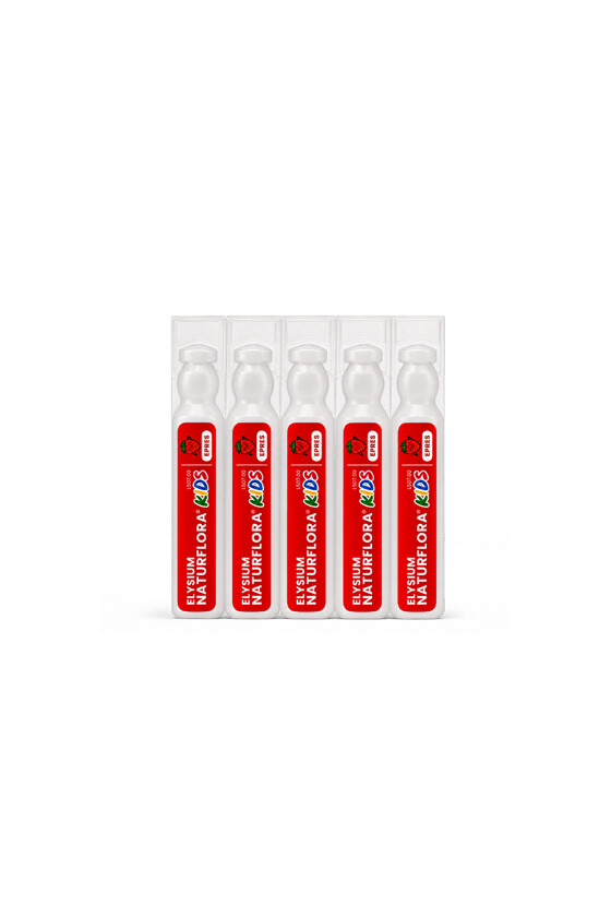 Elysium Naturflora belsőleges szuszpenzió - Belsőleges szuszpenzió - 1 doboz - Naturflora Kids (epres) - 20 x 5 ml
