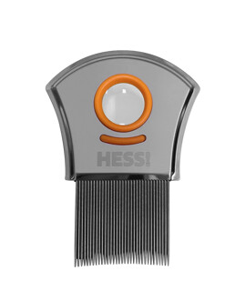 HESS! Fejtetű és serke ellen - Fejtetű és serke ellen - Fémházas tetűfésű nagyítóval