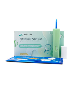Elysium helicobacter pylori egylépéses gyorsteszt - 1 db tesztkészlet (székletből) - 1 db