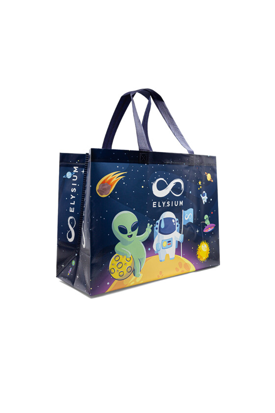 Elysium bevásárlótáska - Bevásárlótáska - Űrhajós - 40 x 30 x 17 cm